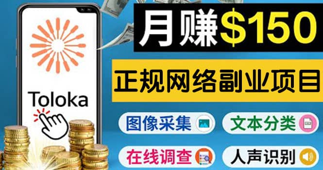 正规网络副业赚钱平台Toloka，利用业余时间月赚150美元-58轻创项目库