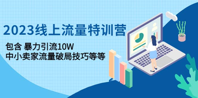 2023线上流量特训营：中小卖家流量破局技巧等等-58轻创项目库