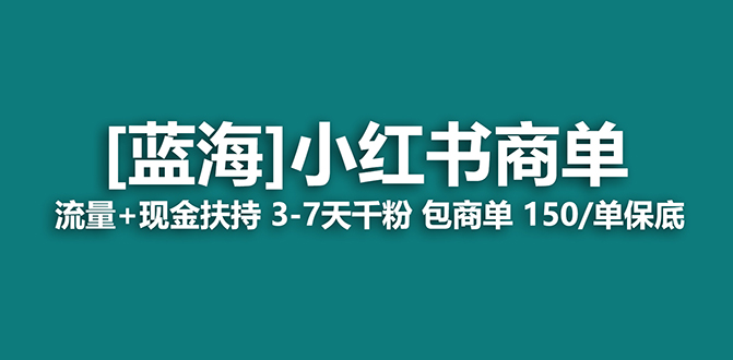 【蓝海项目】小红书商单项目，7天就能接广告变现，稳定一天500 保姆级玩法-58轻创项目库